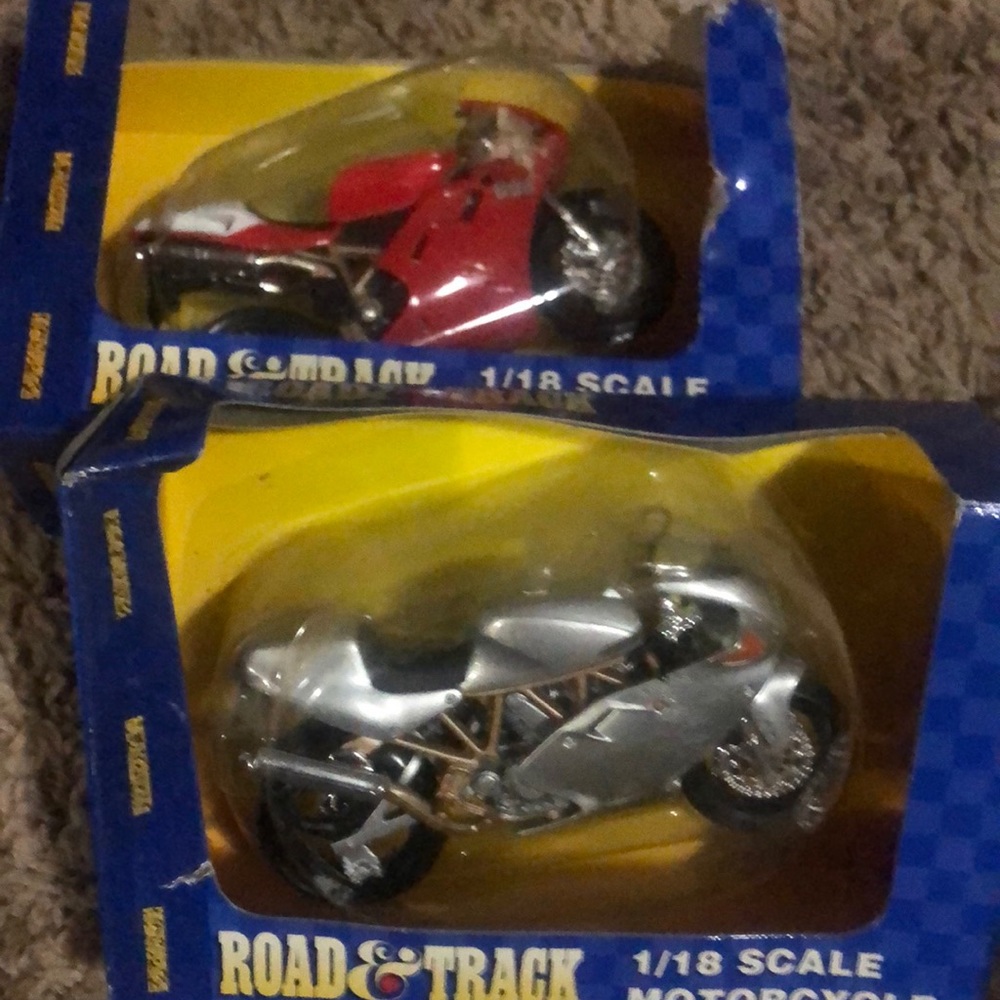 Two Ducati Road &Track motorcycles NIB